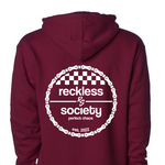 Load image into Gallery viewer, Chained Maroon Hoodie
