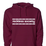 Load image into Gallery viewer, Chained Maroon Hoodie
