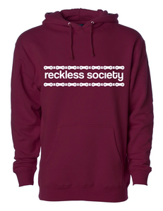 Chained Maroon Hoodie