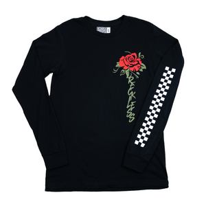 Checkered Roses Long Sleeve